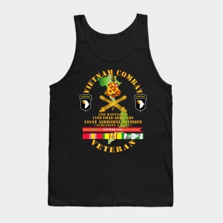 Vietnam Combat Veteran w 2nd Bn 11th FA w 101st  ABN Div Tank Top